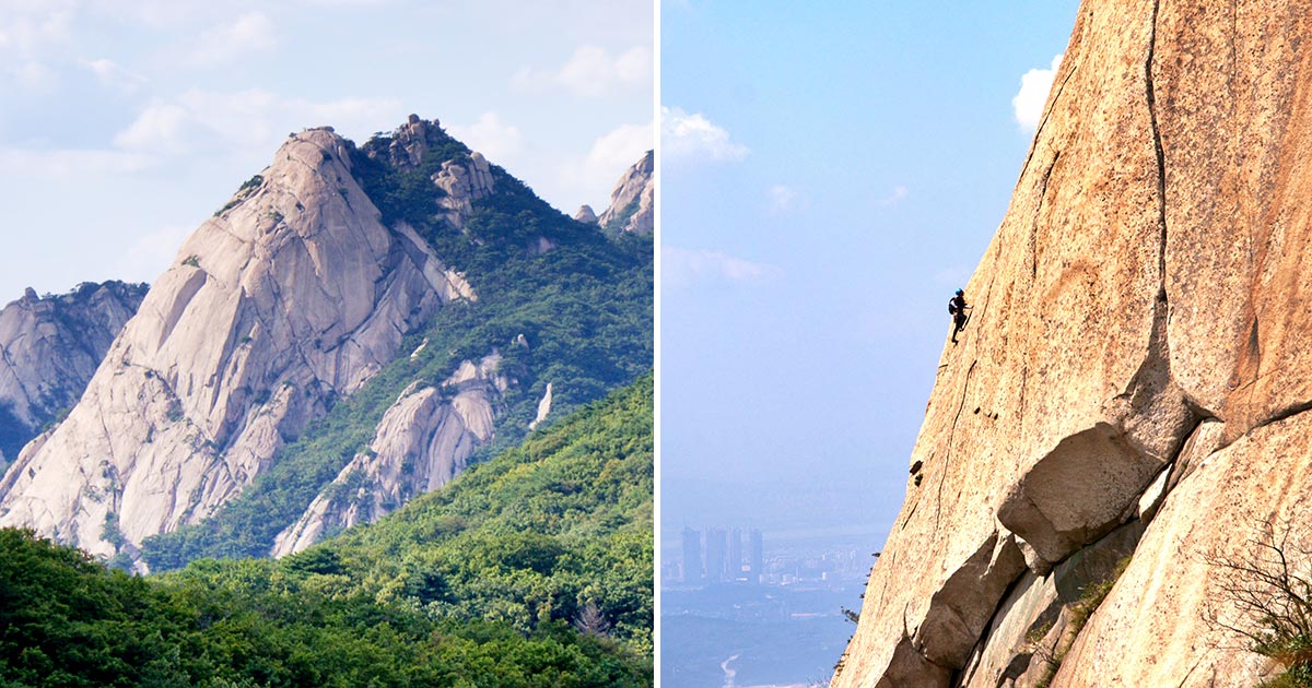 Seoul Hiking and Rock Climing TourBukhansan/Gwanaksan Trazy, Korea's